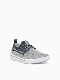 Outlet SKUZE del marina gey navy mesh leather Grey