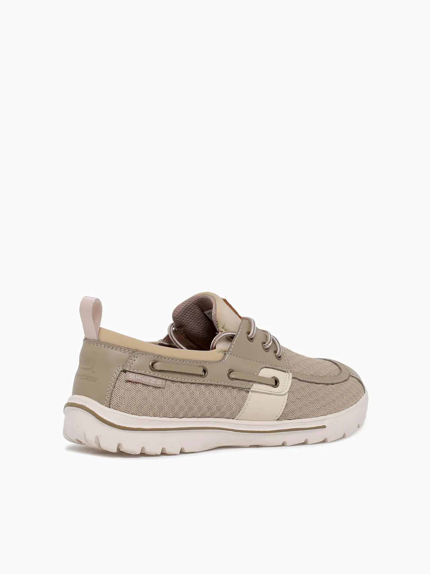 Hot SKUZE del marina begie mesh leather Tan