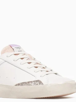 Sale CRIME LONDON distressed 20001pp7 10 wht beige lea White