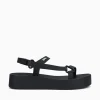 New Melissa downtown platform jelly Black