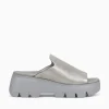 Outlet Naked Feet drift leather Silver