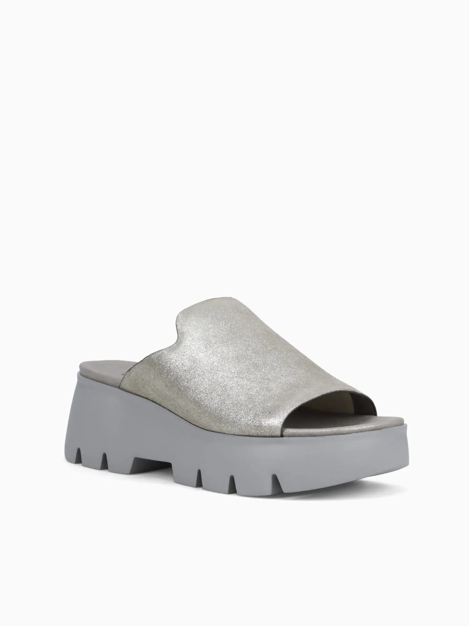 Outlet Naked Feet drift leather Silver