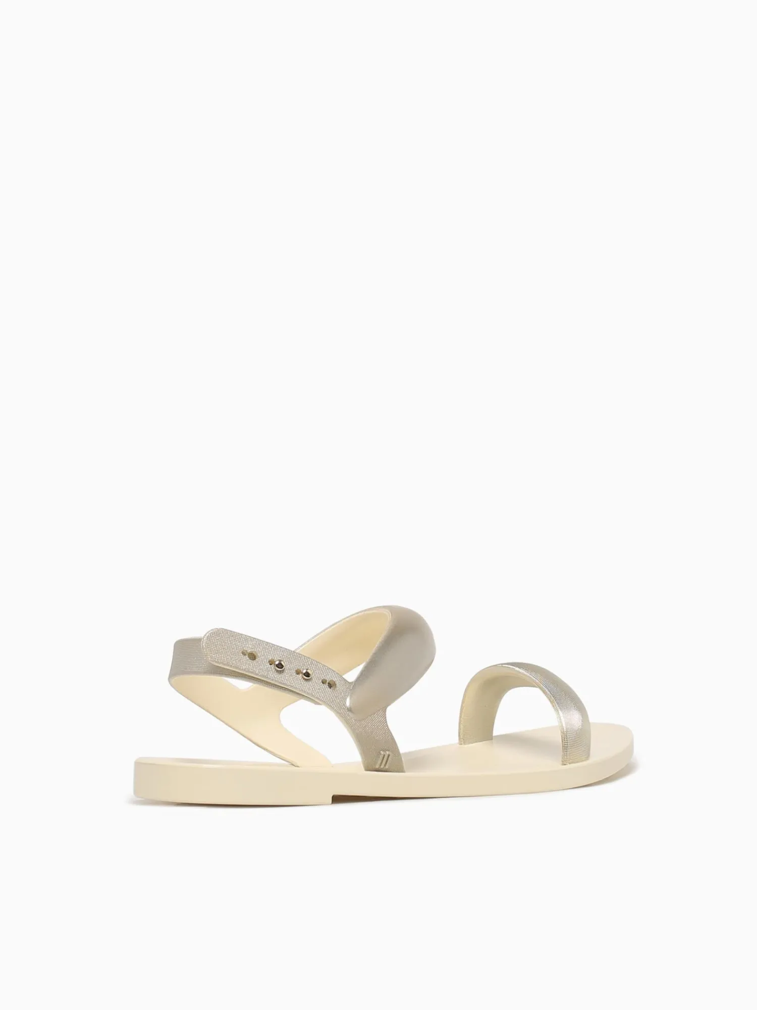 Clearance Melissa eclipse sandal gold jelly Beige