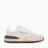 Sale Lacoste elite active off wht dk grn nylon Off White