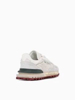 Sale Lacoste elite active off wht dk grn nylon Off White