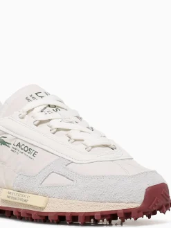 Sale Lacoste elite active off wht dk grn nylon Off White