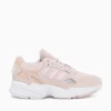 Online adidas falcon w quartz white blush leather mesh Natural