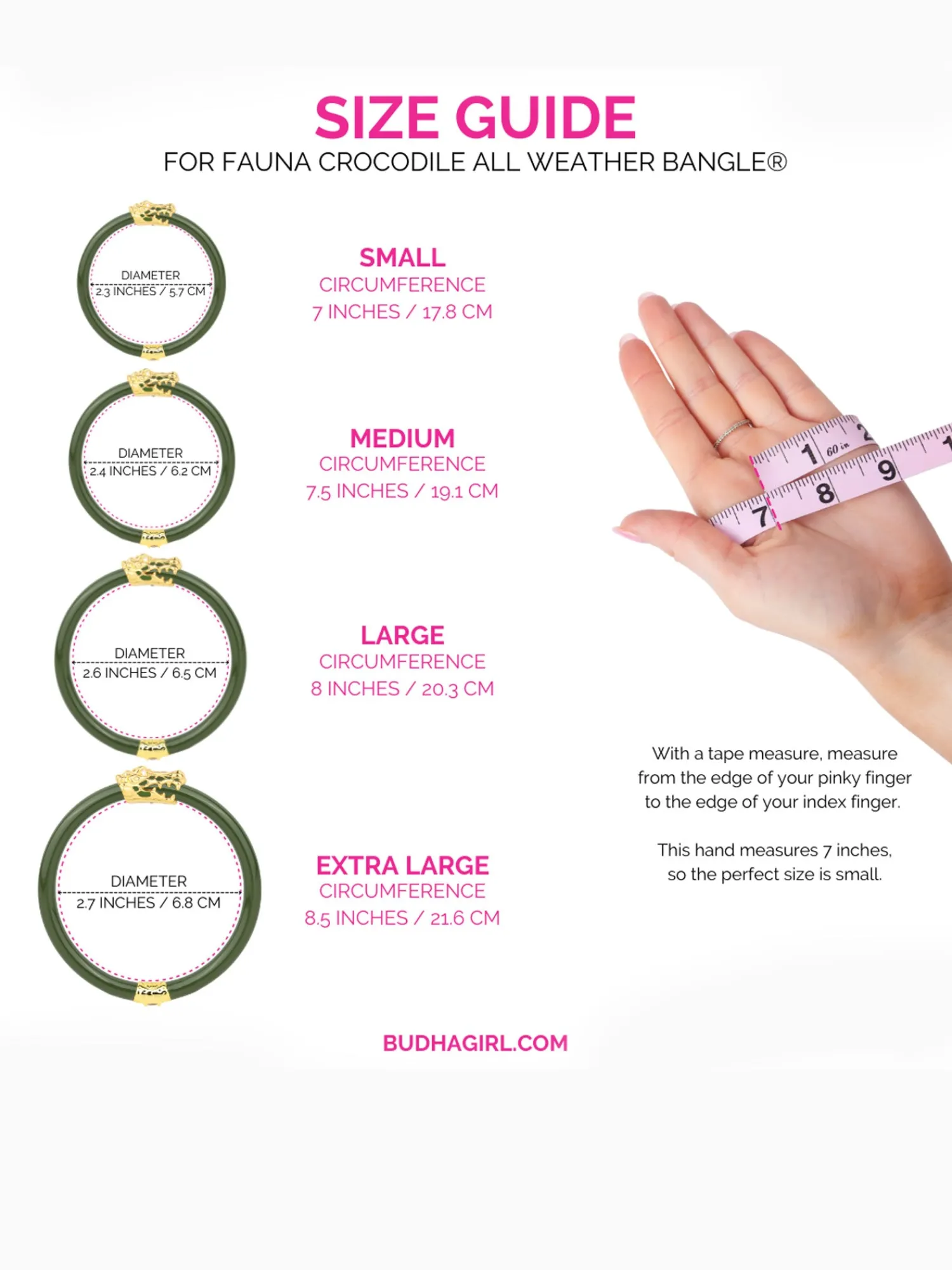 Online BuDhaGirl fauna crocodile all weather bangle (awb) - jade Dark Green