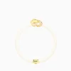 Fashion BuDhaGirl fauna elephant all weather bangle (awb) - ivory Off White