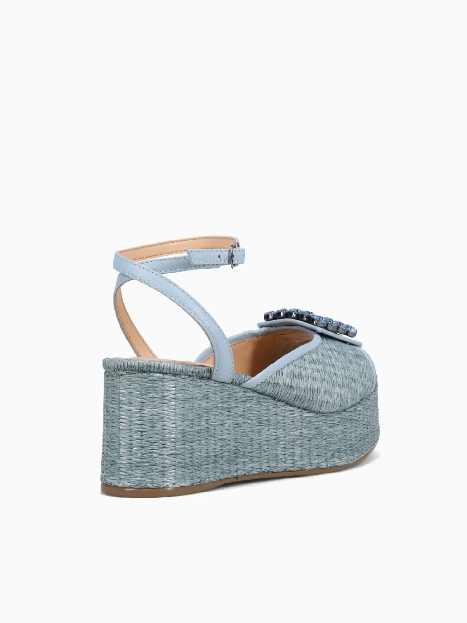 Hot Ferrucci finna azul skyblue palha slim Aqua
