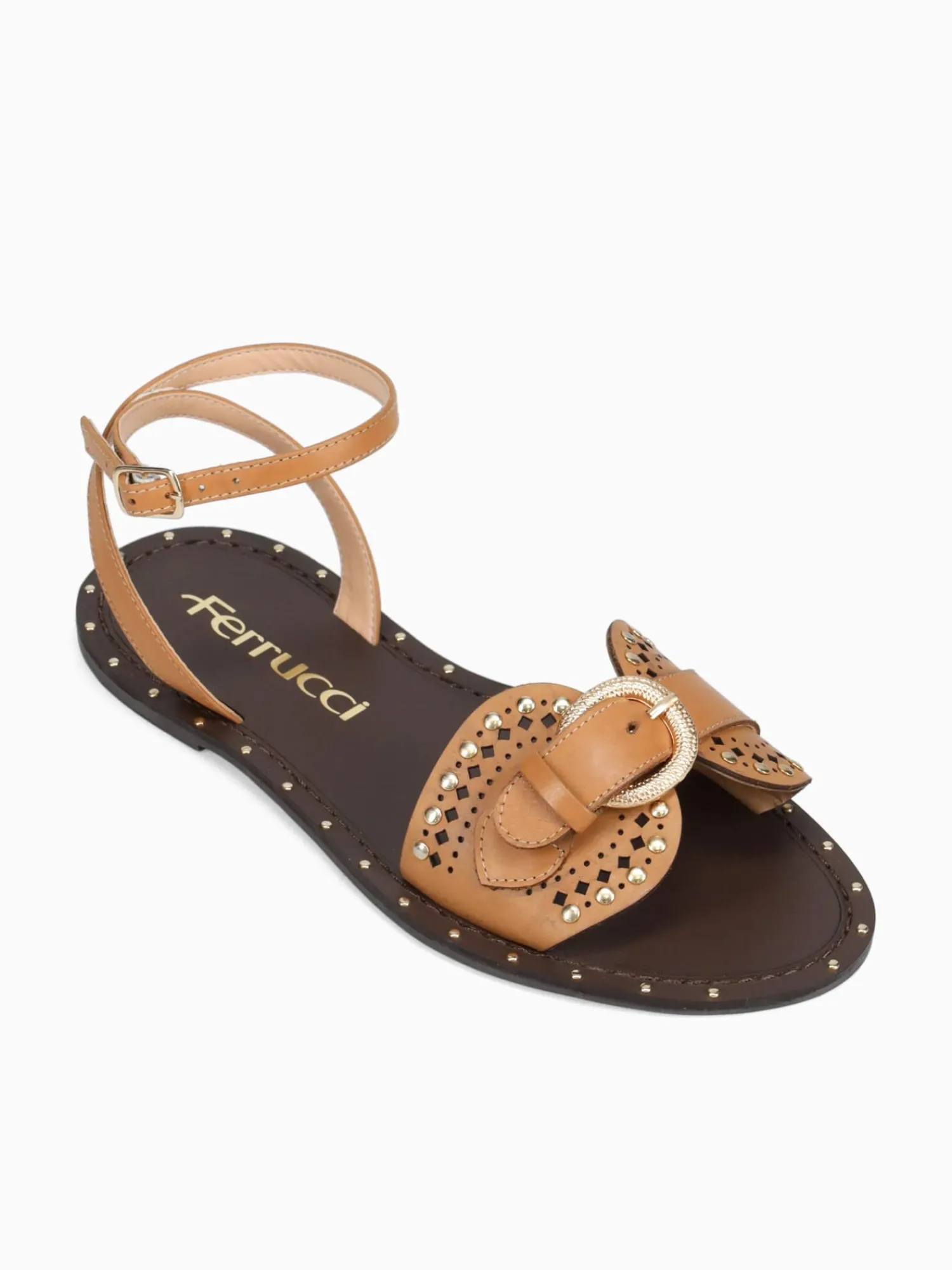 Outlet Ferrucci flavia camel aado Tan