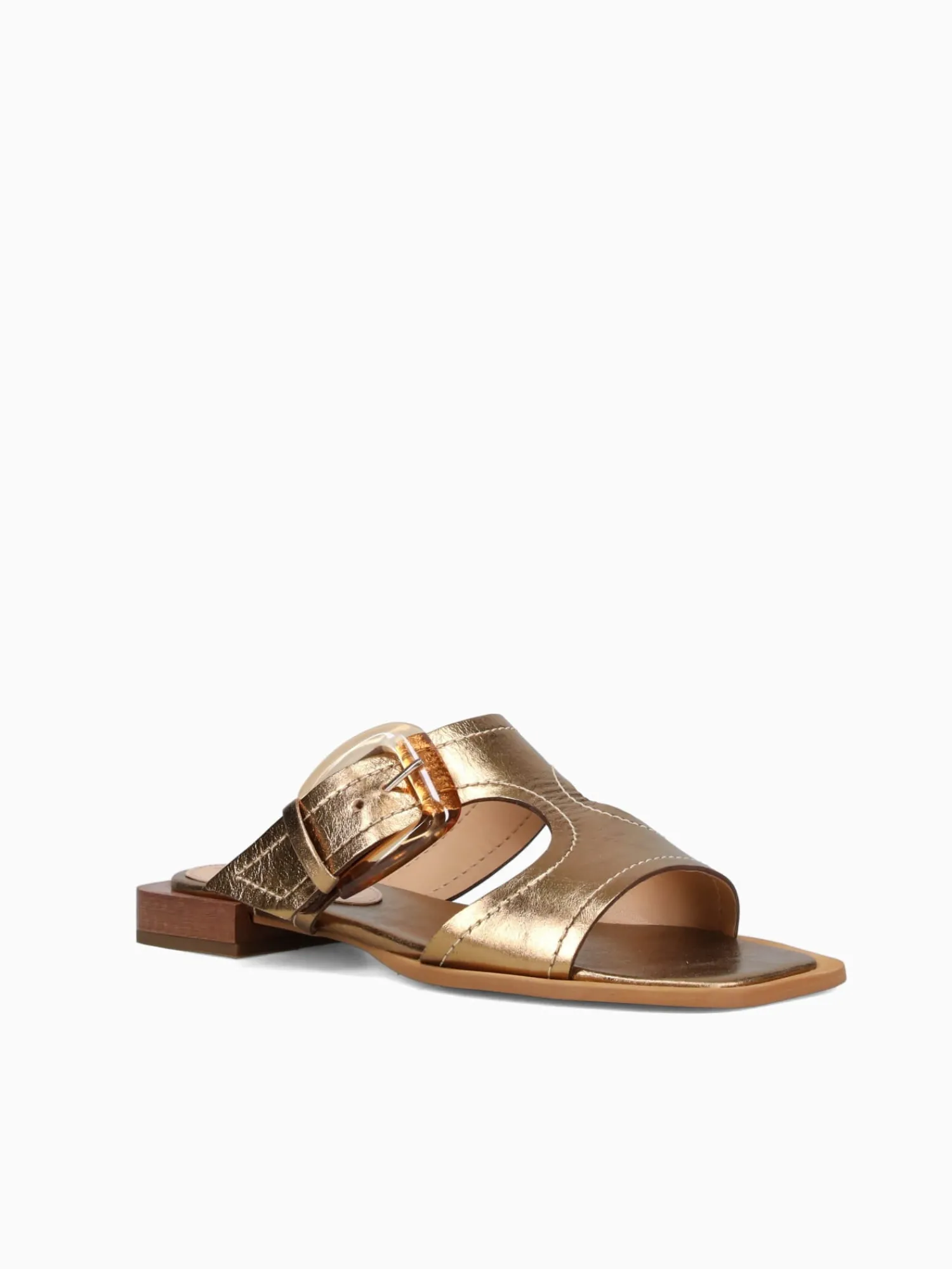 Discount Ferrucci fleur cristal Bronze