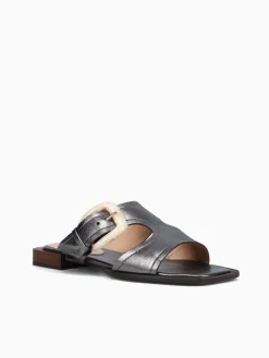 Hot Ferrucci fleur cristal Pewter