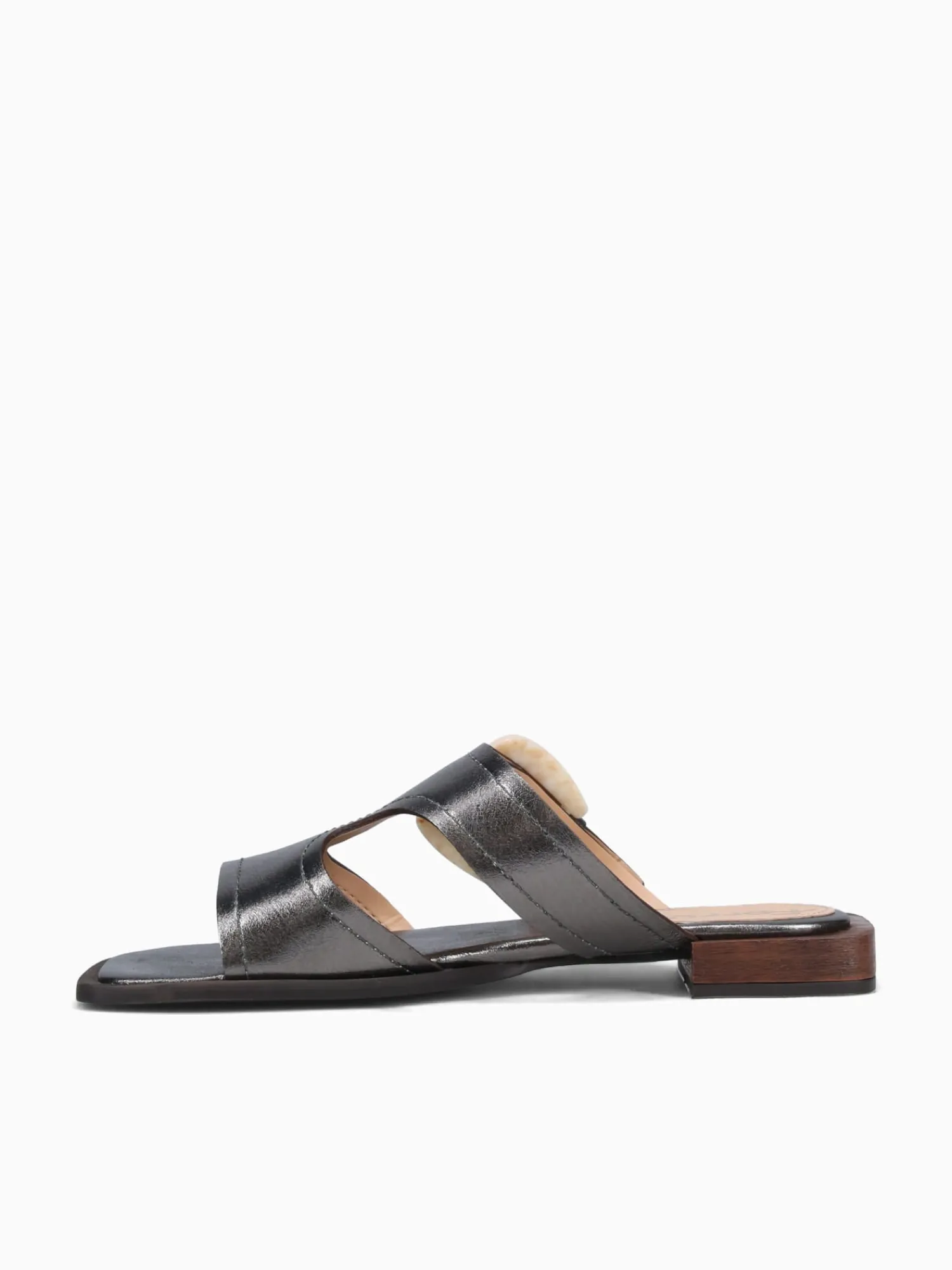 Hot Ferrucci fleur cristal Pewter