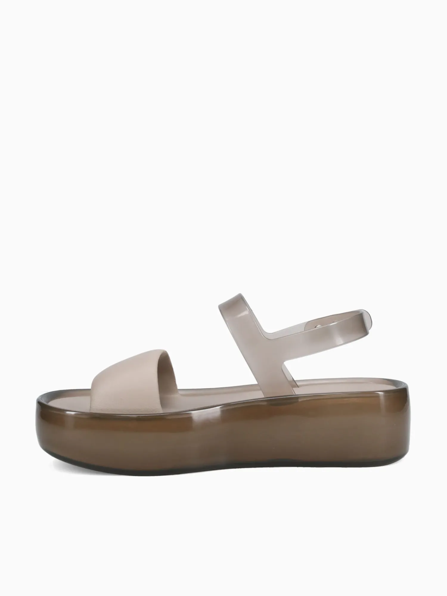 Outlet Melissa float platform jelly Beige