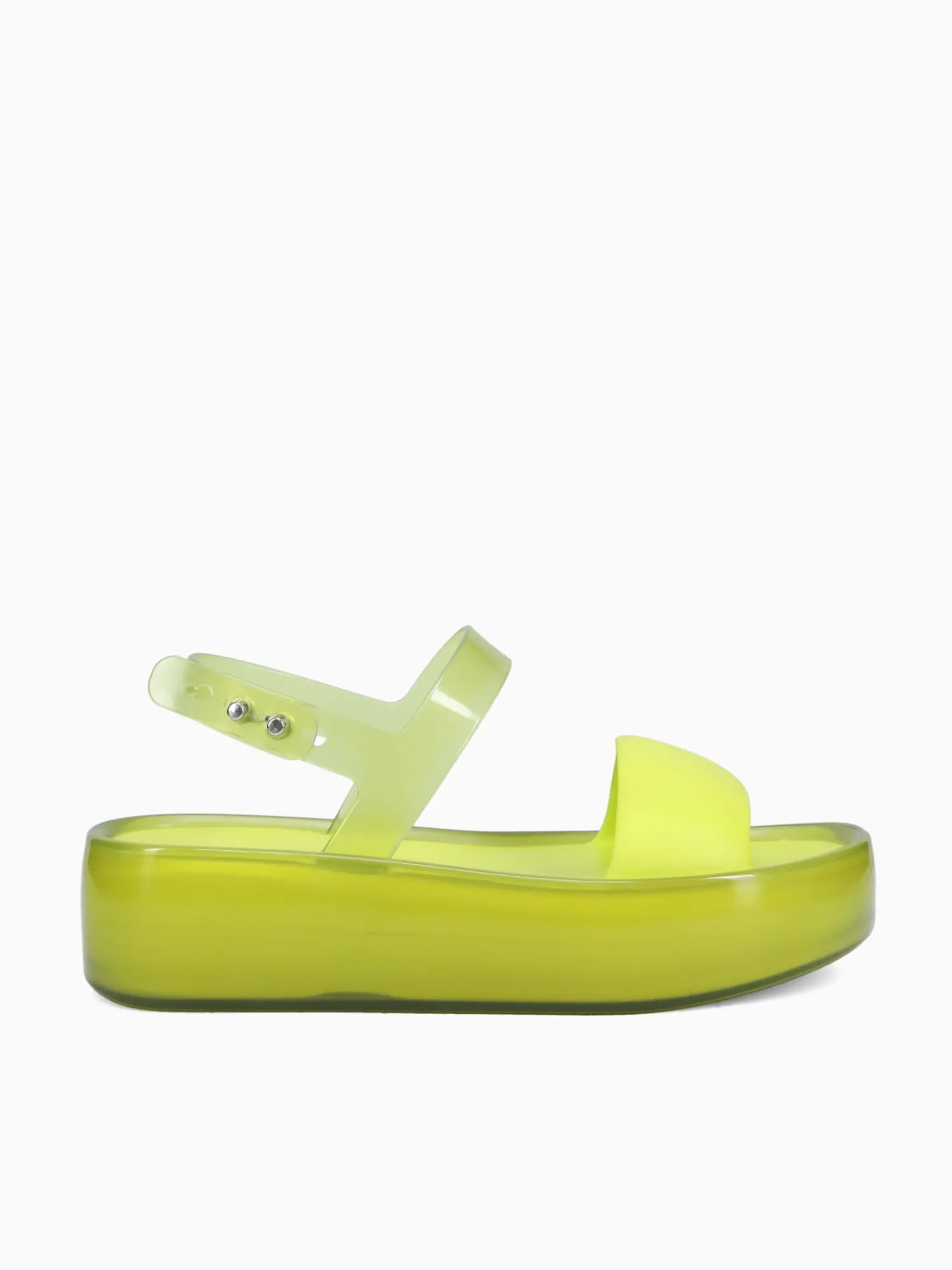Hot Melissa float platform jelly Green