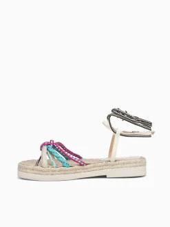 Discount Ferrucci florine creme slim fly Off White