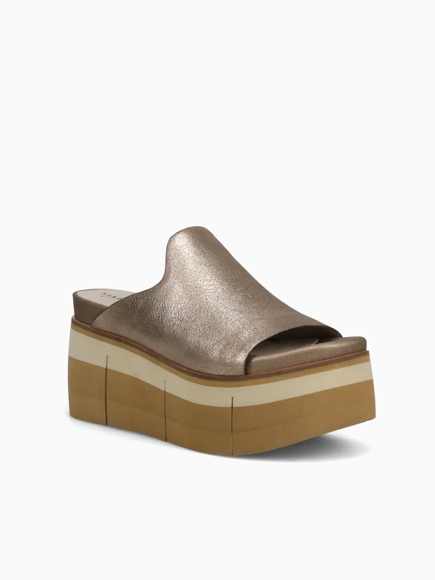 New Naked Feet flow leather Gold