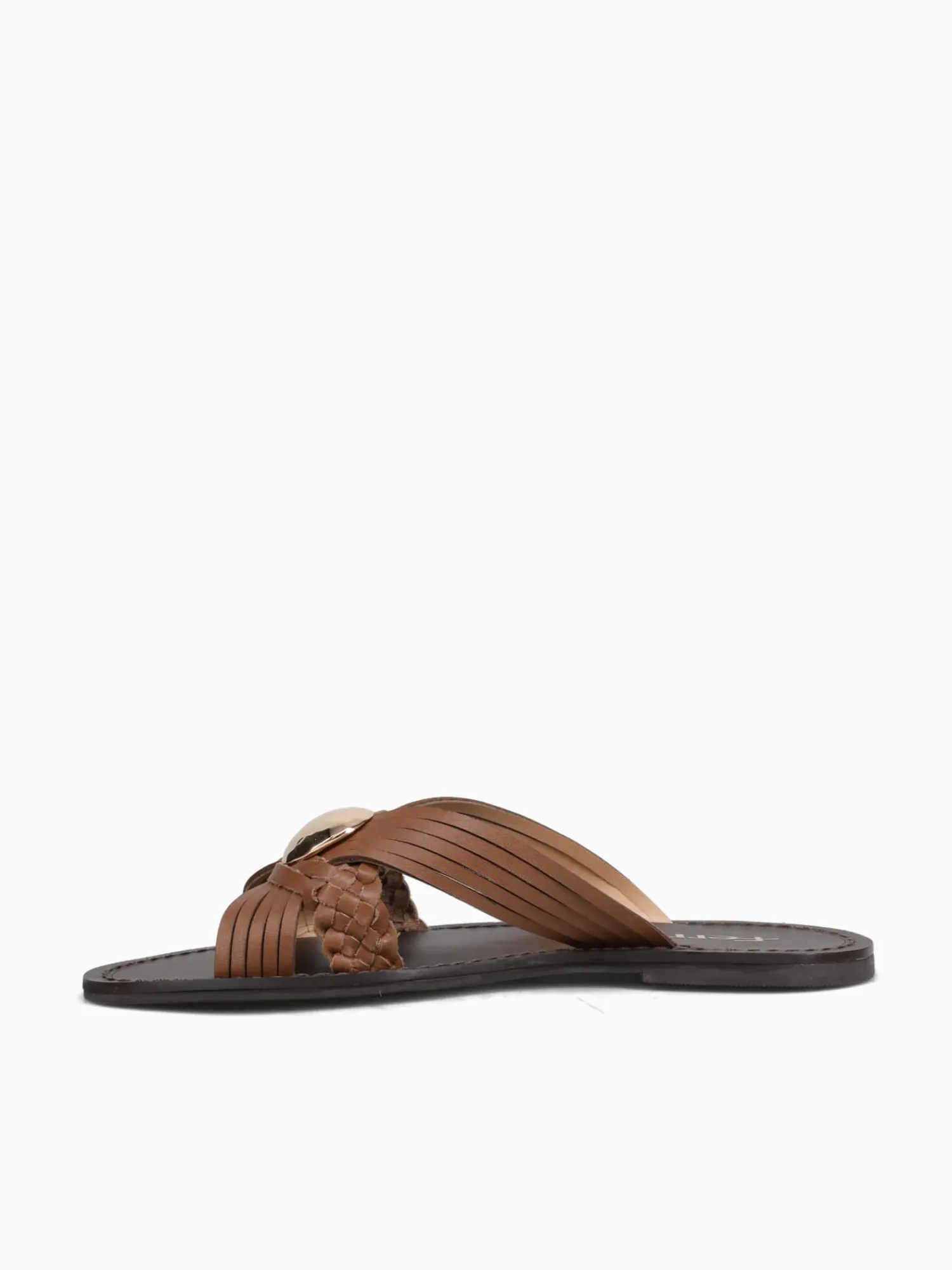 New Ferrucci floy camelo soft plume Medium Brown