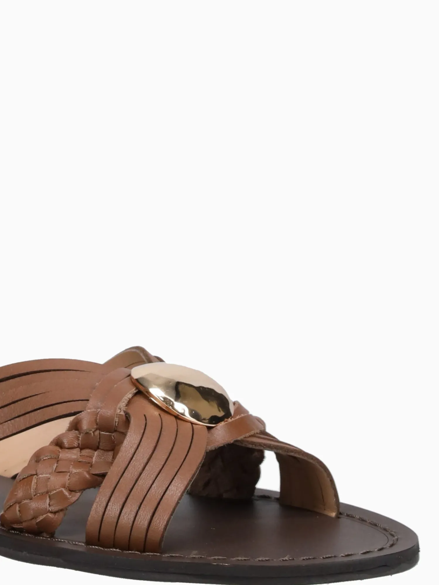 New Ferrucci floy camelo soft plume Medium Brown