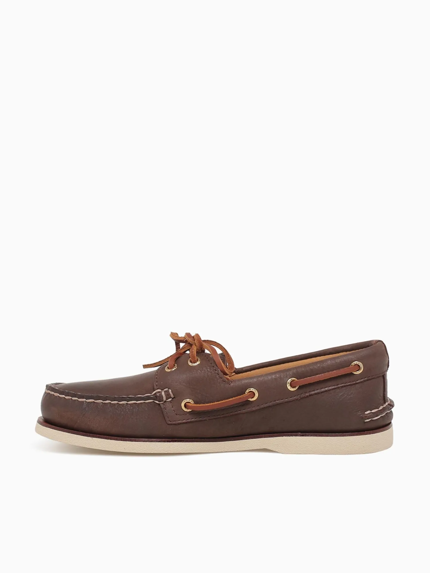 Discount Sperry gold a o 2eye 0219493 brown leather Natural