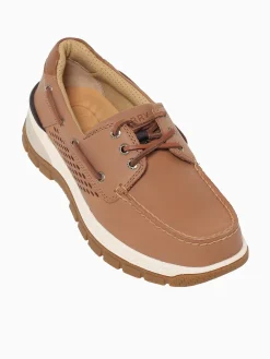 Fashion Sperry gold cup billfish plush leathe Tan