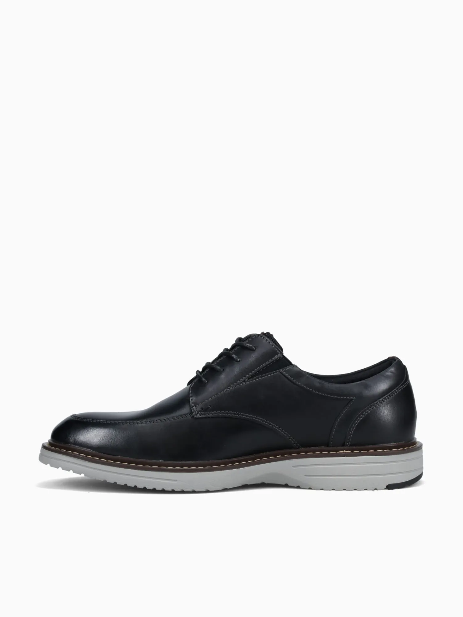 Clearance Nunn Bush griff moc toe leather Black Multi