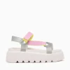 Fashion Petite Jolie groove glitter jlastic Silver