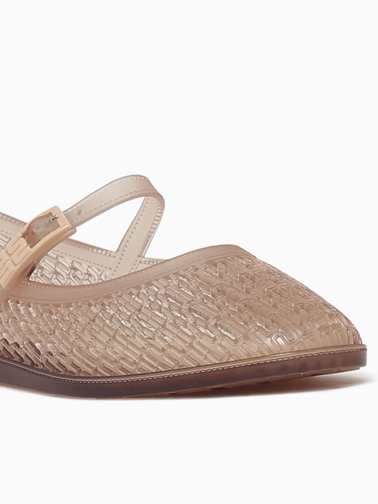 Best Melissa harper clear jelly Beige