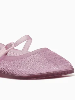 Outlet Melissa harper clear jelly Pink