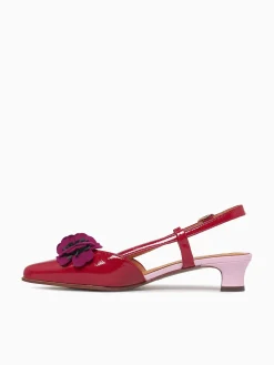 Discount Chie Mihara hazel rojo pruna pink sucre ante Red