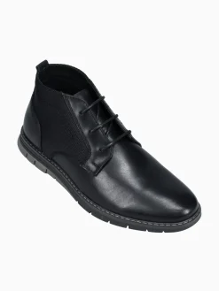 Outlet Torch ilyas leather nylon Black