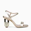 Clearance Jorge Bischoff january ouro light metallic fancy Gold