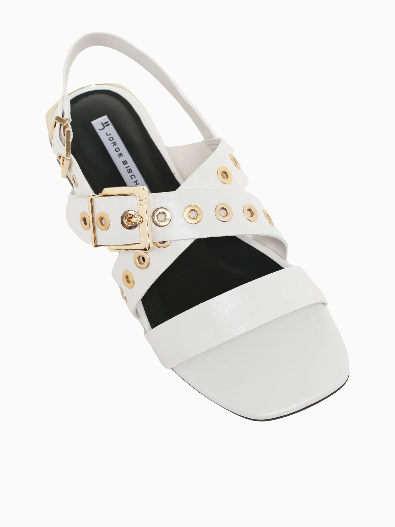 Online Jorge Bischoff jaren new branco couro napa White