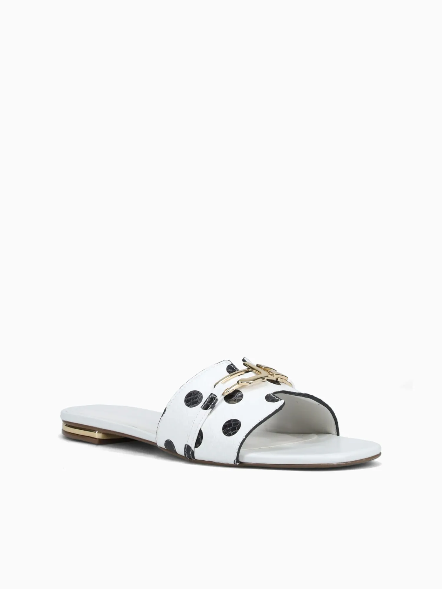 Clearance Jorge Bischoff java branco preto petite poa Black White