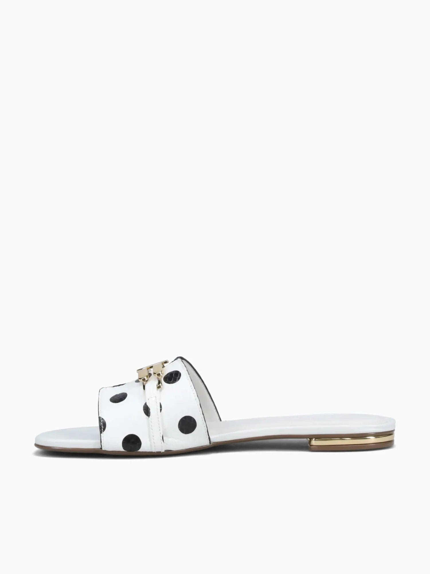 Clearance Jorge Bischoff java branco preto petite poa Black White