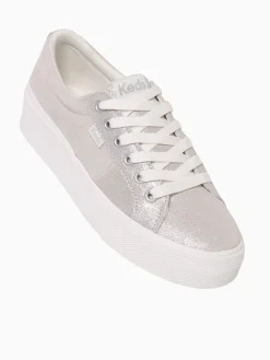 Sale Keds jump kick duo glitter peony glitter sued White