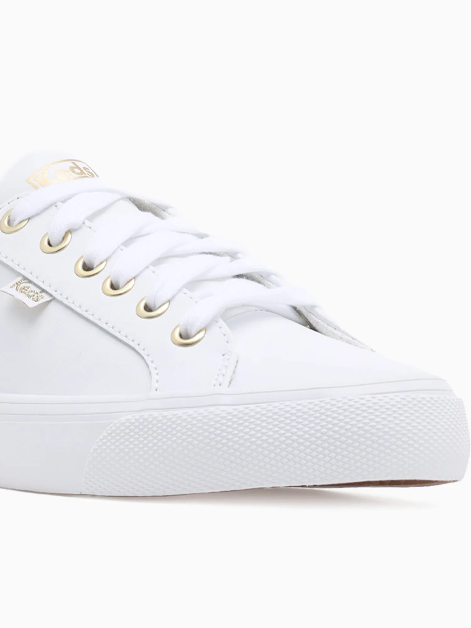 Hot Keds jump kick gold lea White