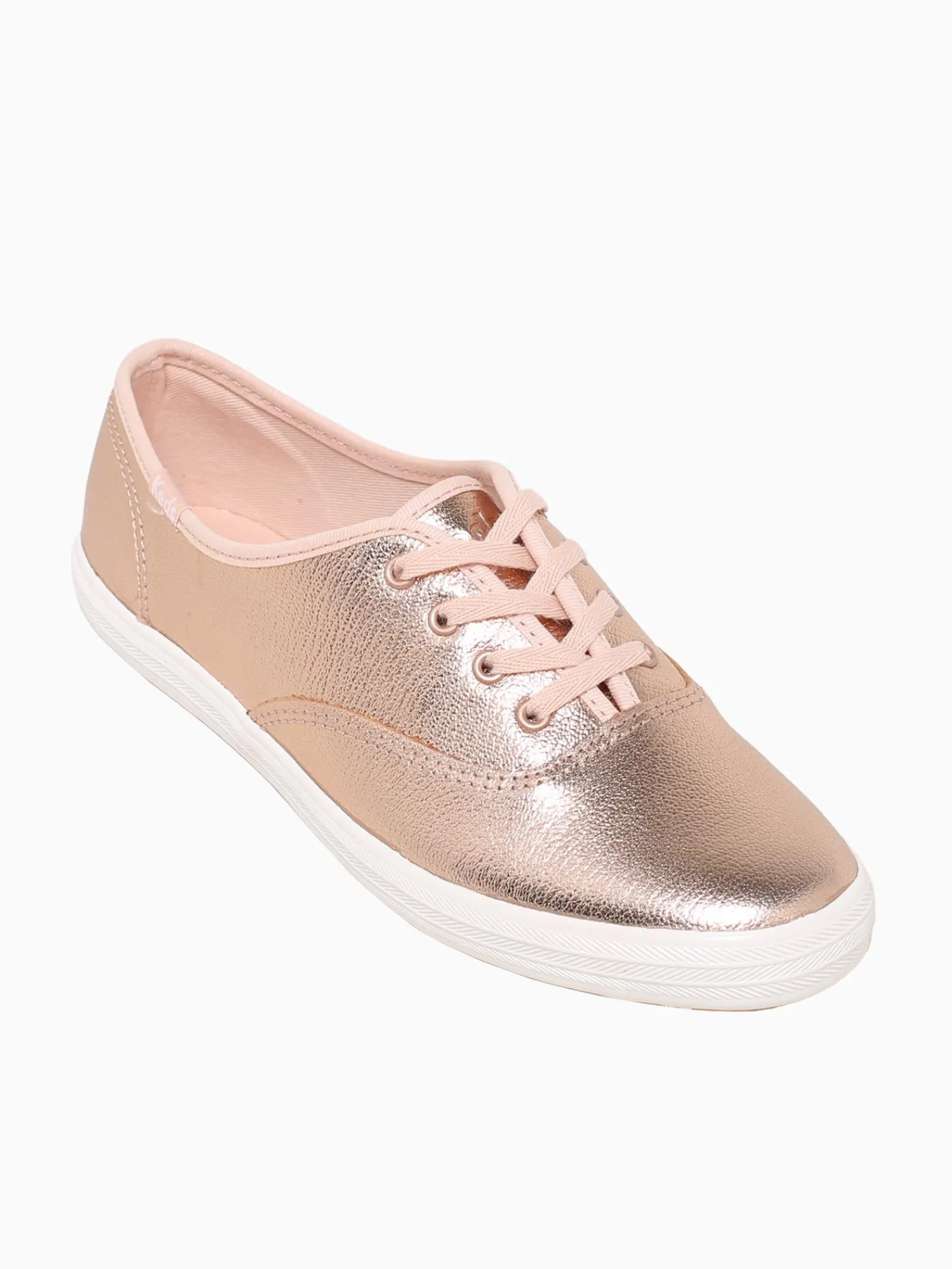 Outlet Keds champion lea lux blush leather Pink