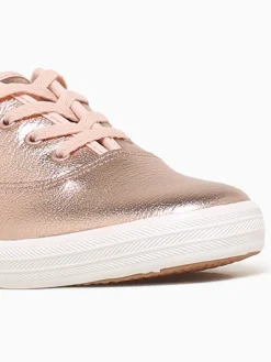 Outlet Keds champion lea lux blush leather Pink