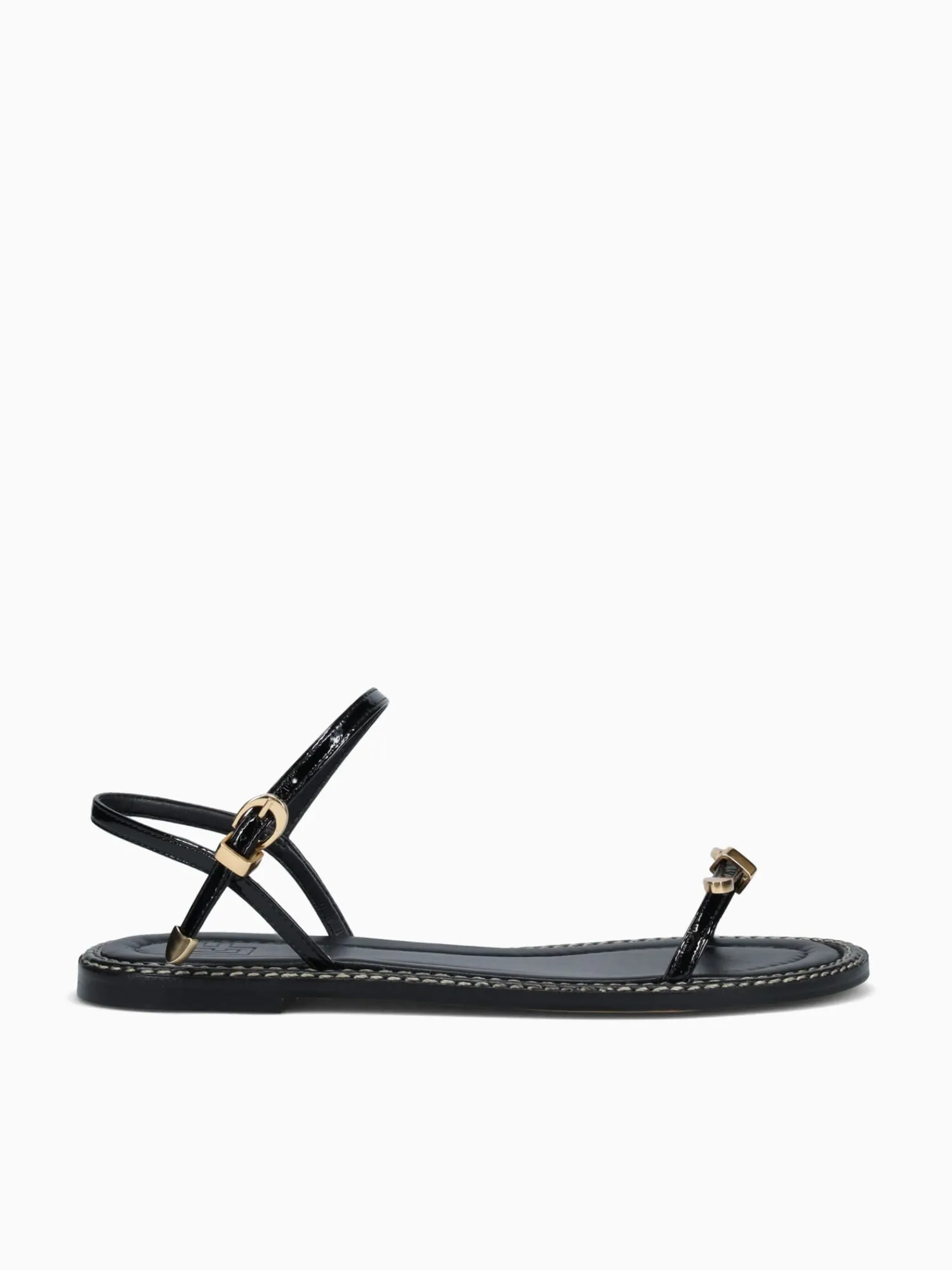 New LF kiersten preto verniz show Black