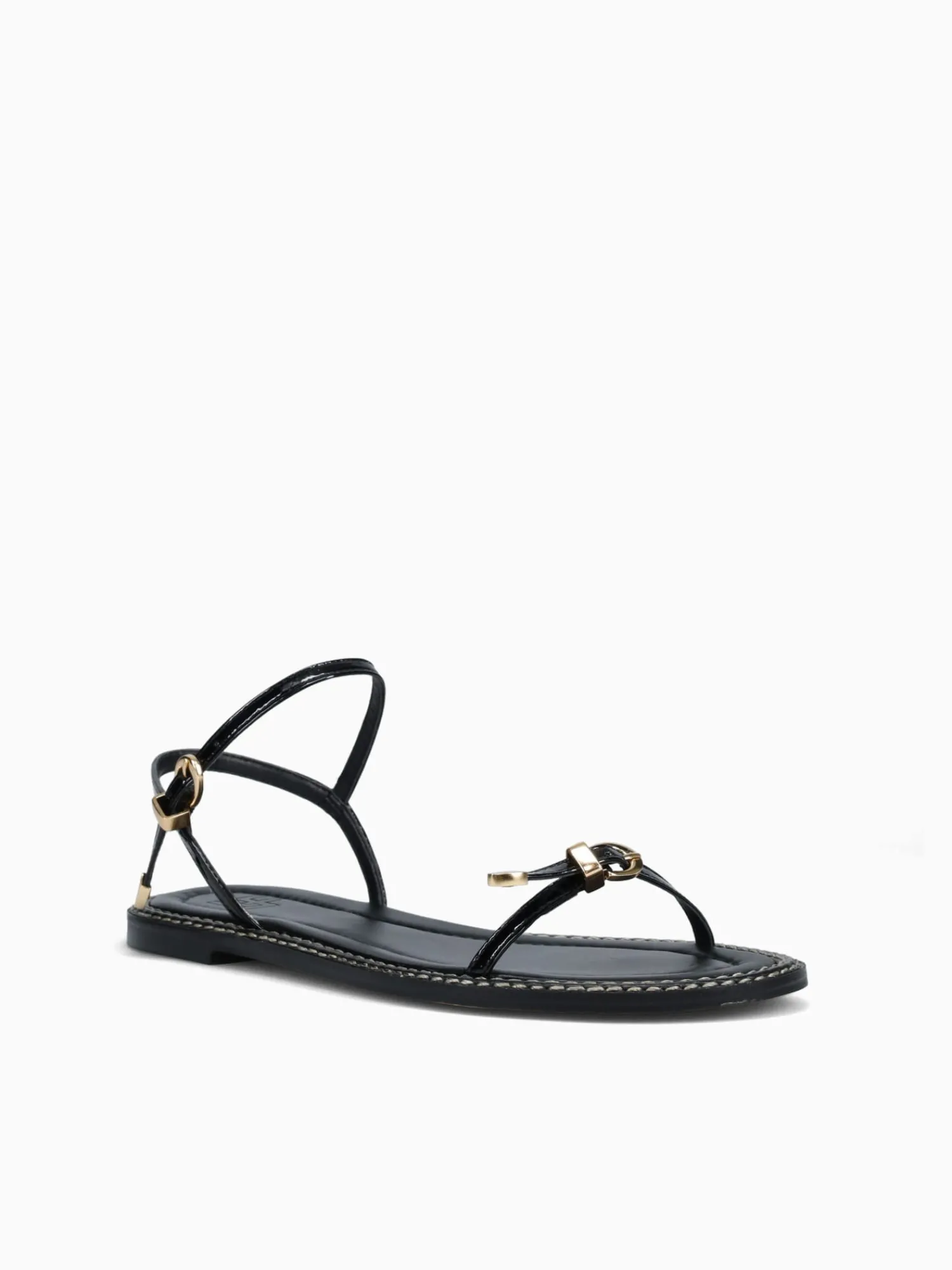 New LF kiersten preto verniz show Black
