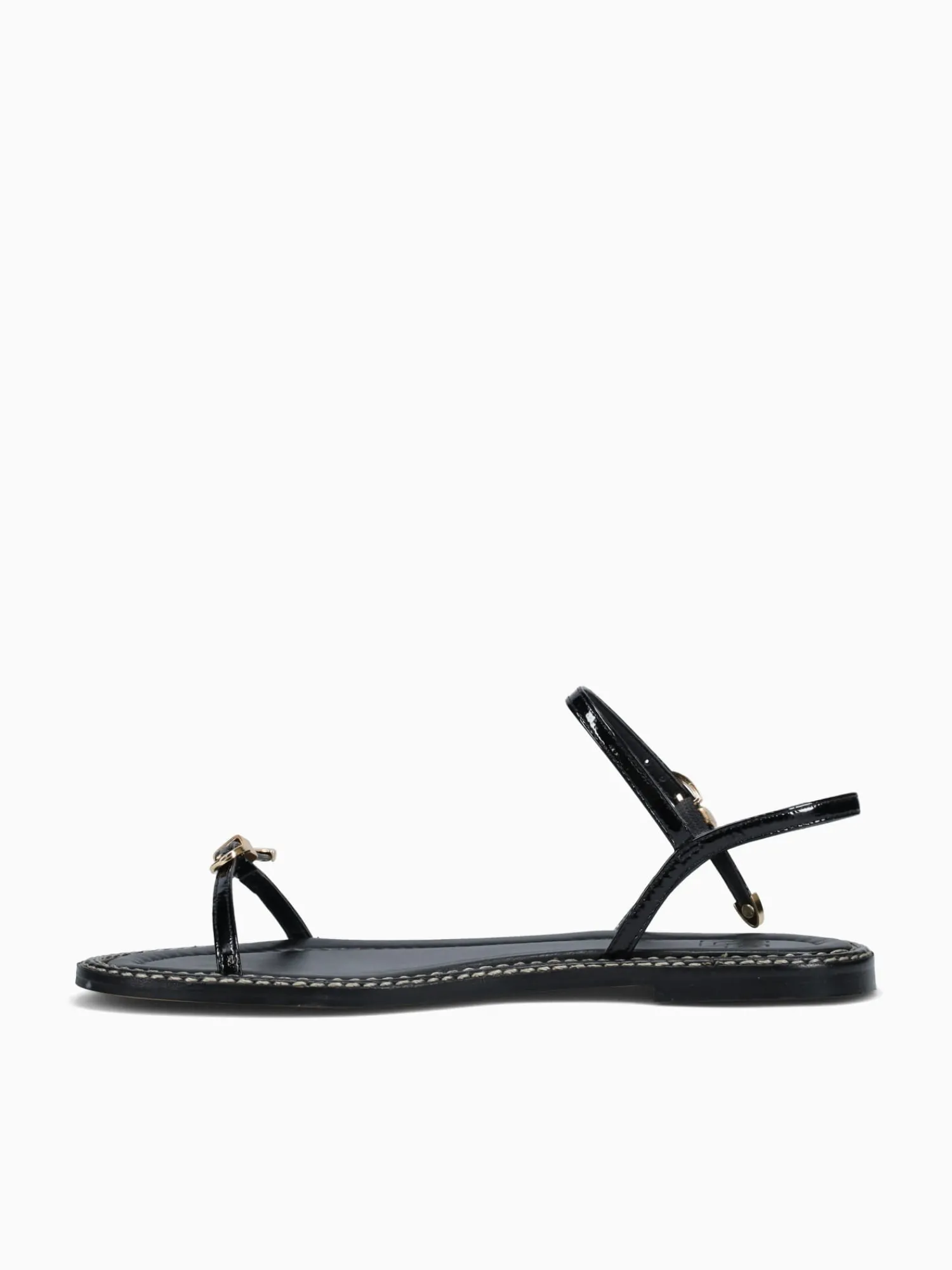 New LF kiersten preto verniz show Black