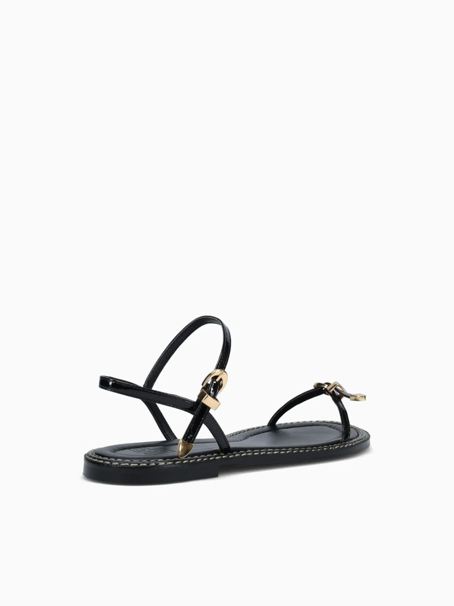 New LF kiersten preto verniz show Black