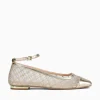 Discount LF kim ouro light natural cristal tela Gold