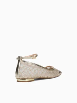 Discount LF kim ouro light natural cristal tela Gold