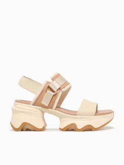 Outlet SOREL kinetic impact slingback honey leather Natural