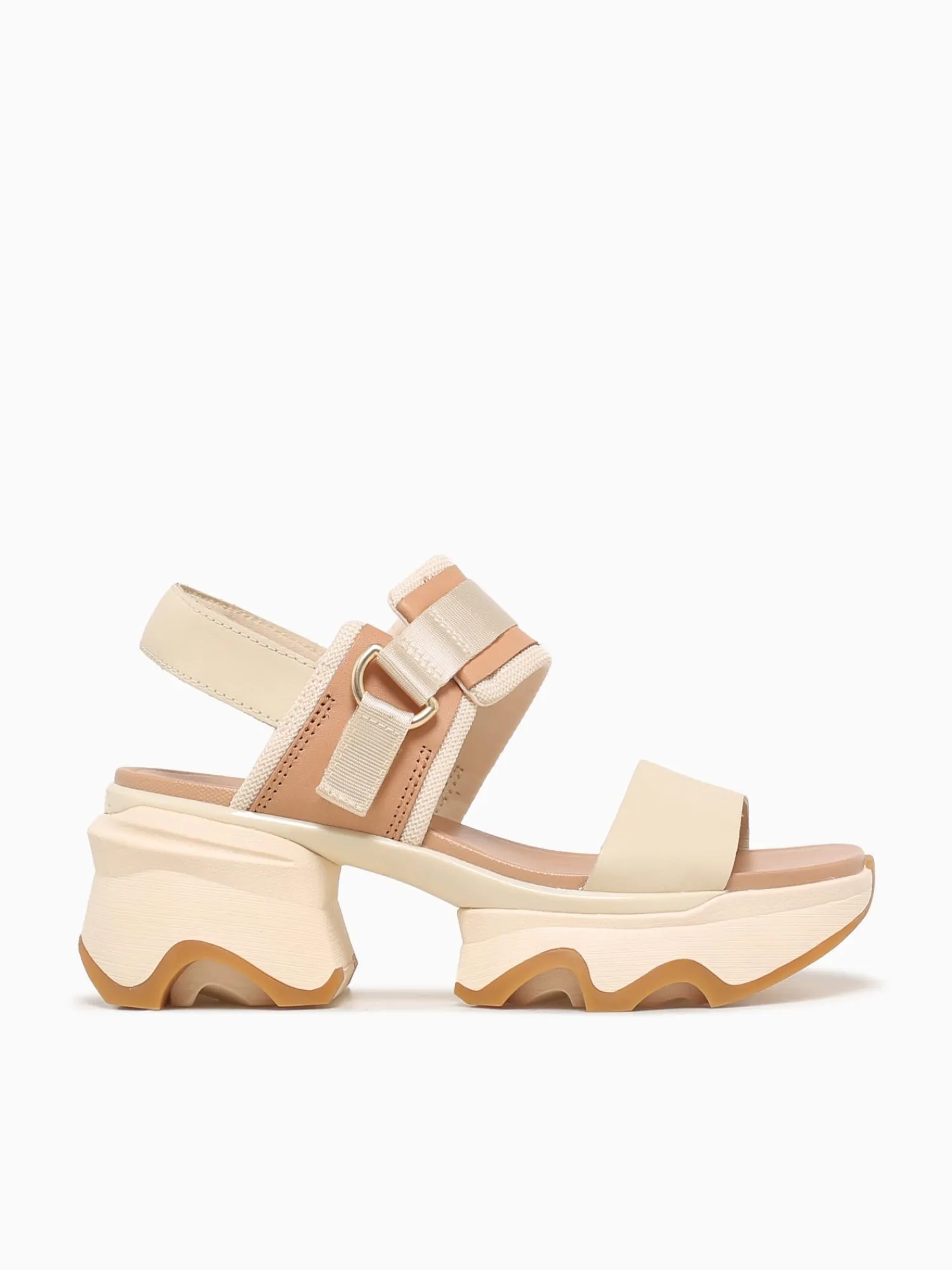 Outlet SOREL kinetic impact slingback honey leather Natural