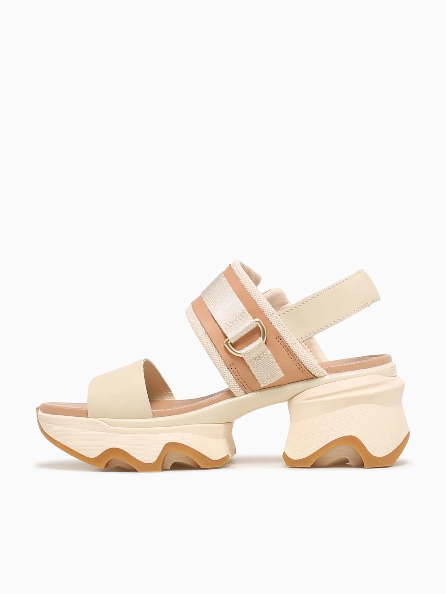 Outlet SOREL kinetic impact slingback honey leather Natural