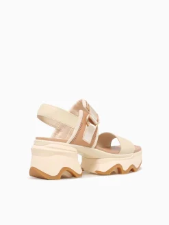Outlet SOREL kinetic impact slingback honey leather Natural
